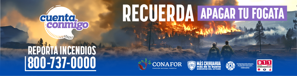Recuerda apagar tu fogata.